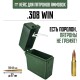 19, Кейс для калибра .308 WIN на 20 патронов / 7.62х51 (хаки), , 390 ₽, AmmoBox 308WIN-10, , Винтовочные кейсы